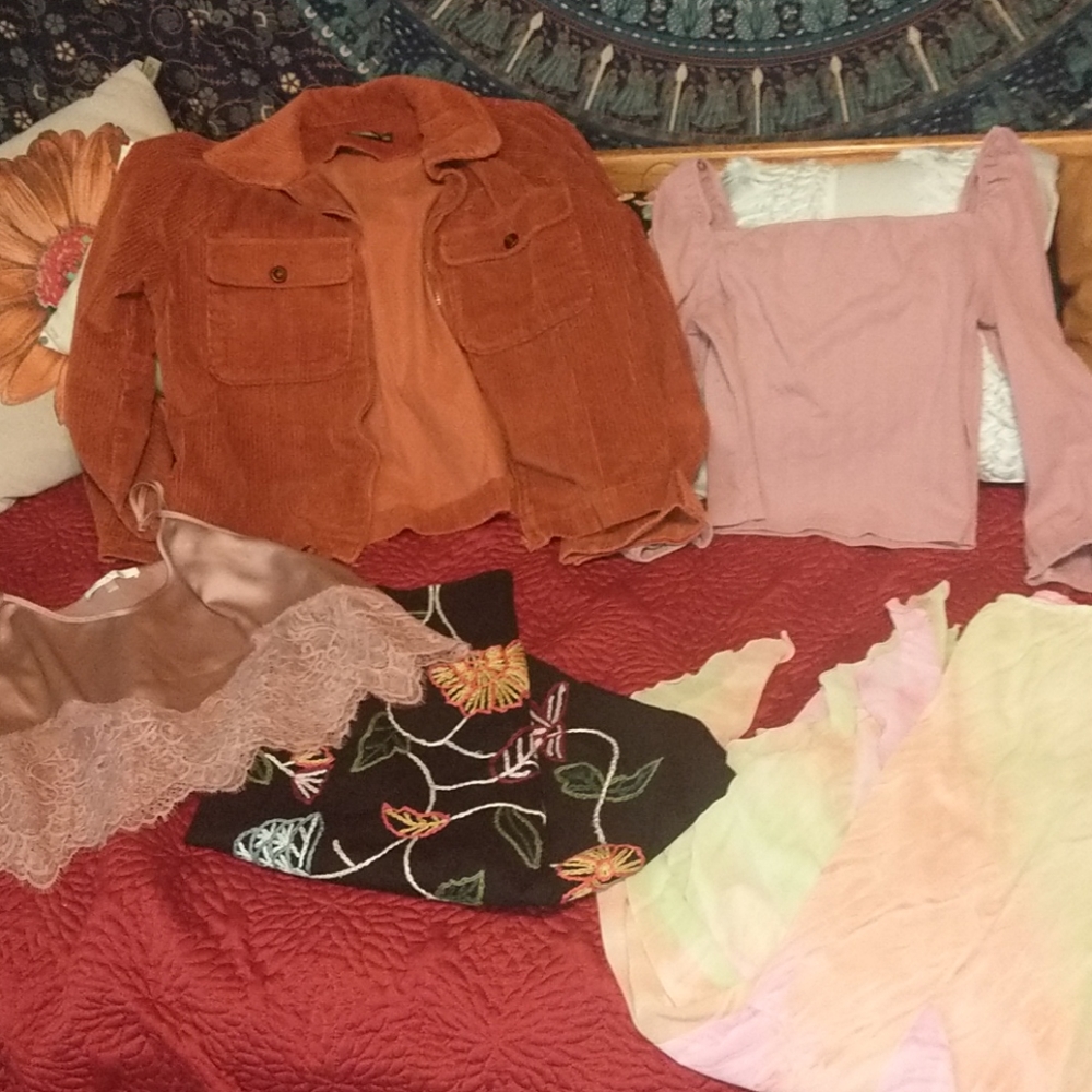 2 BOHO outfits and corduroy jacket 😄
